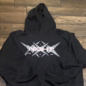Pink and black pacsun hoodie